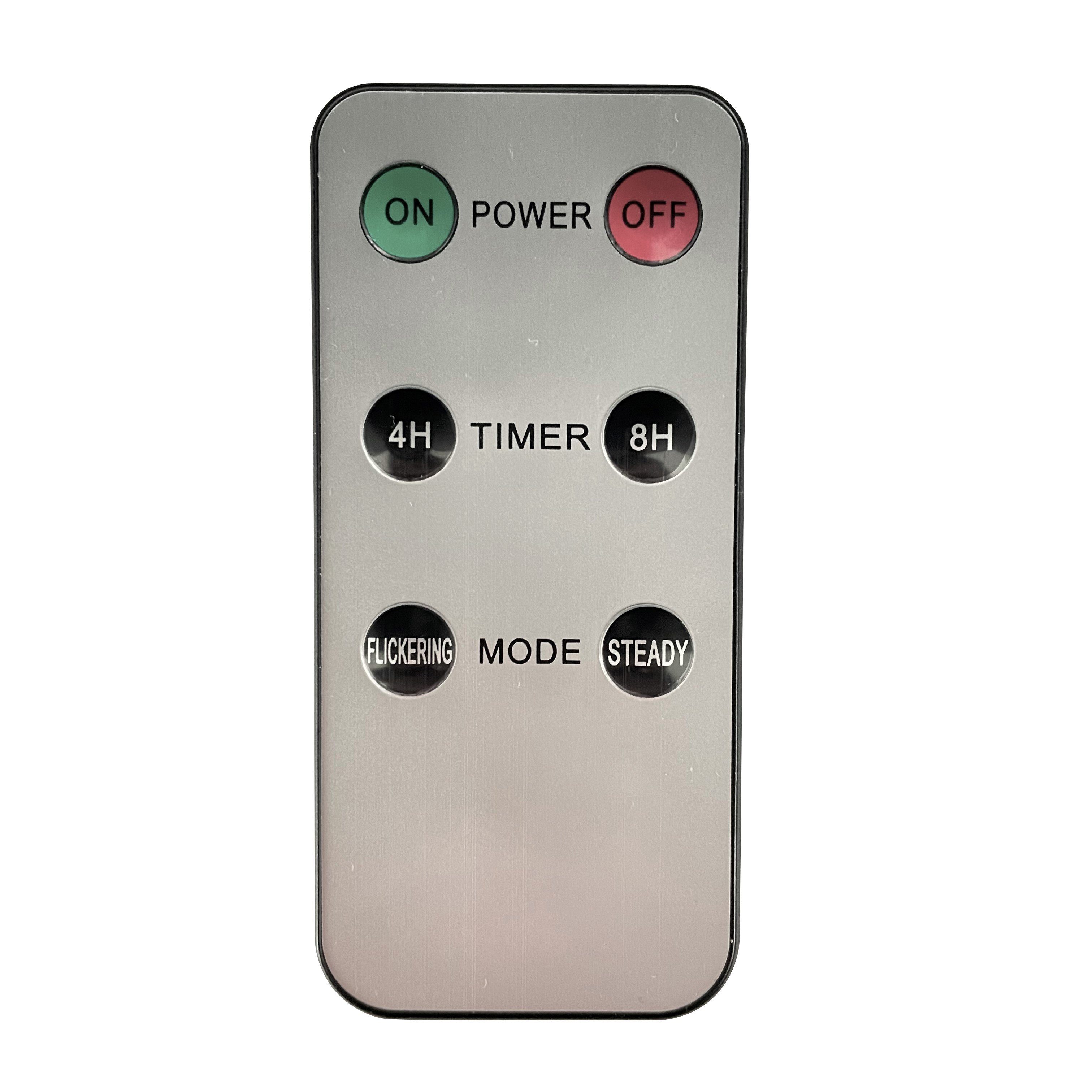 Online-Fuchs LED-Kerze 4 LED STABKERZEN im Set aus Echtwachs mit Fernbedien günstig online kaufen