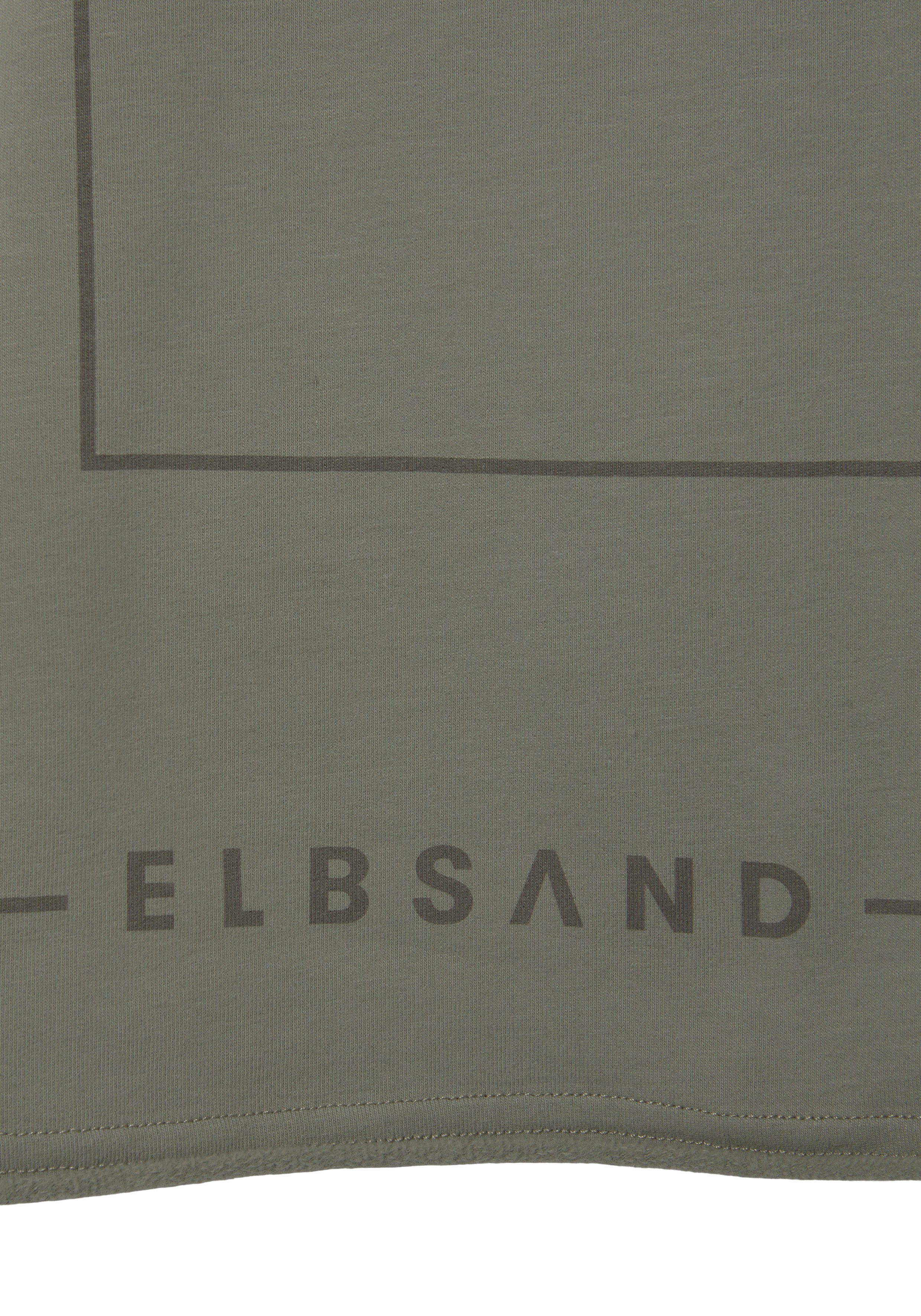 Elbsand Kapuzensweatshirt Dea, Hoodie mit Logodruck vorne