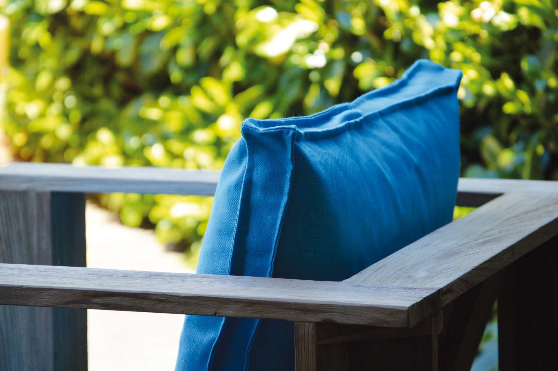jankurtz Auflagekissen Batten für Gartensofa, Weiß