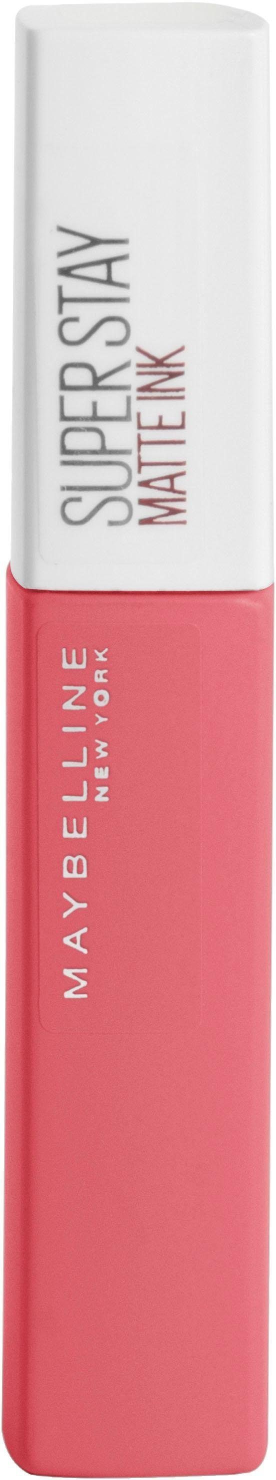 MAYBELLINE NEW YORK Lippenstift Super Nr.155 Pinks Stay savant Matte Ink