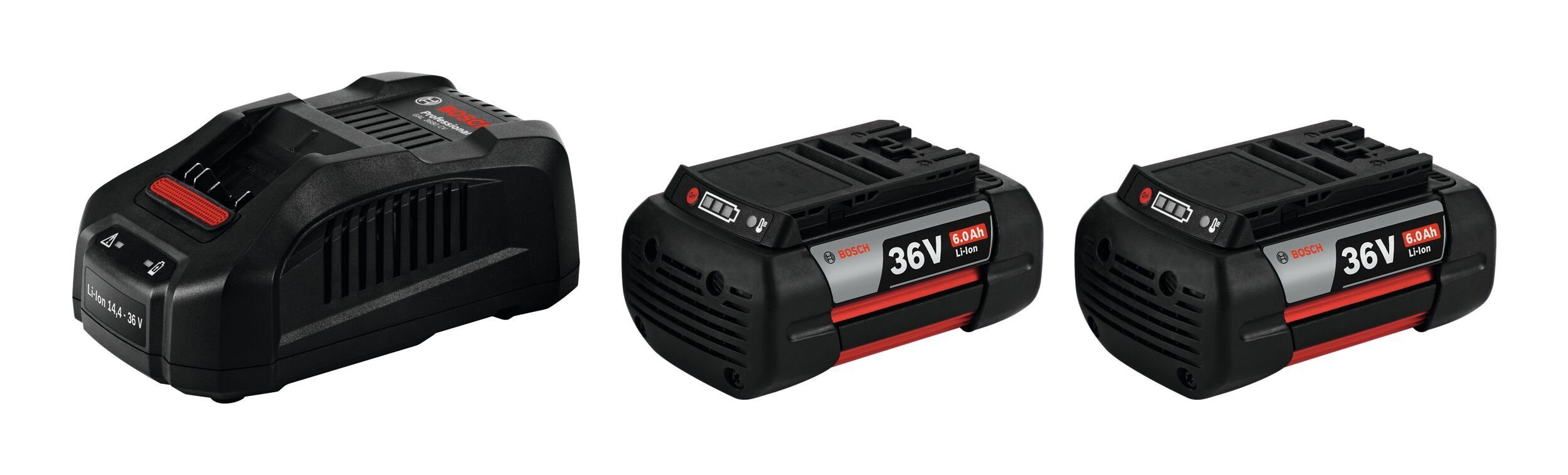 GAL Akku 3680 Starter-Set CV GBA 2x Starter-Set, + Ah 36V Bosch Professional 6.0 Professional