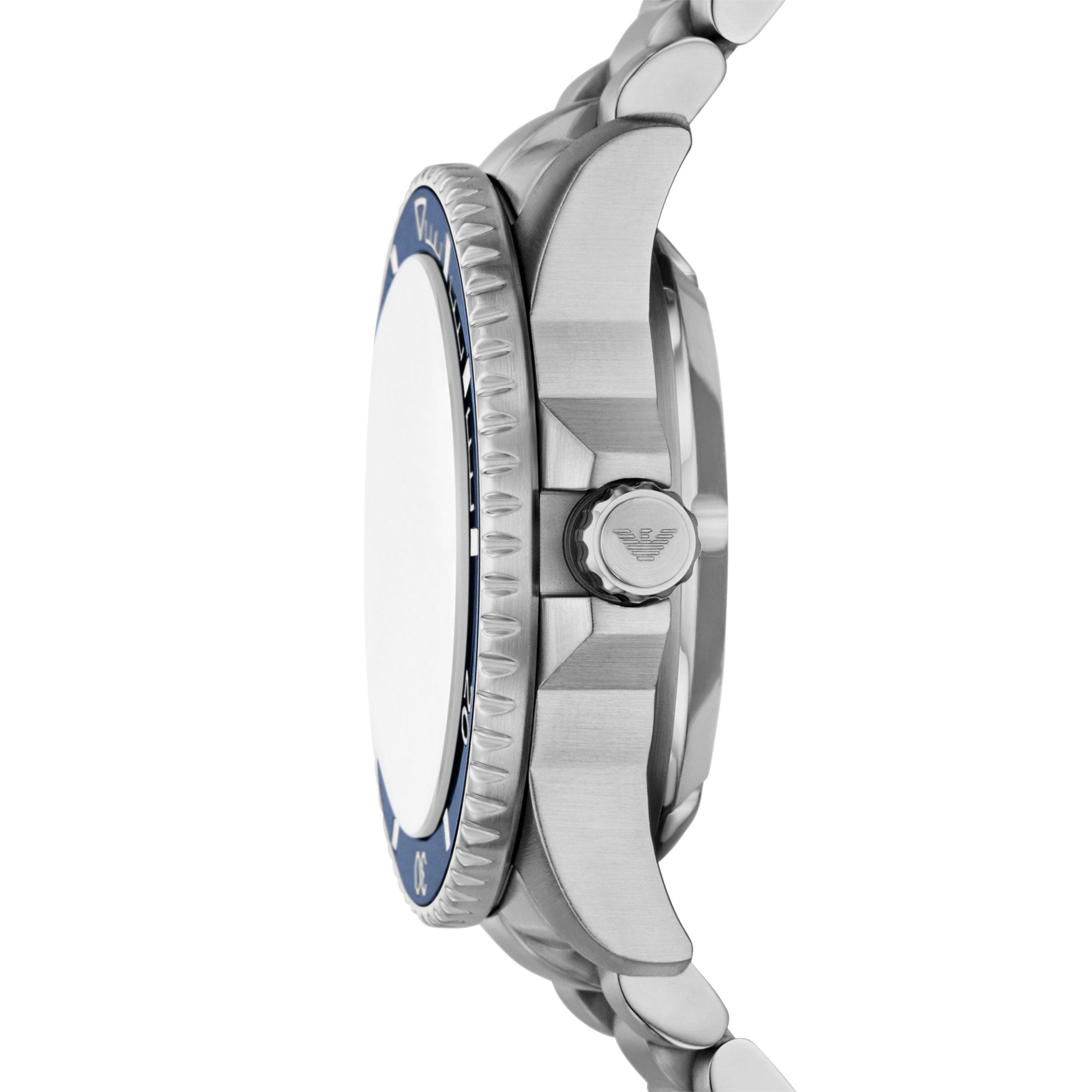 Emporio Armani Automatikuhr AR60090, Armbanduhr, Herrenuhr, Mechanische Uhr, Edelstahlarmband, analog, Tag – Bild 2 von 5