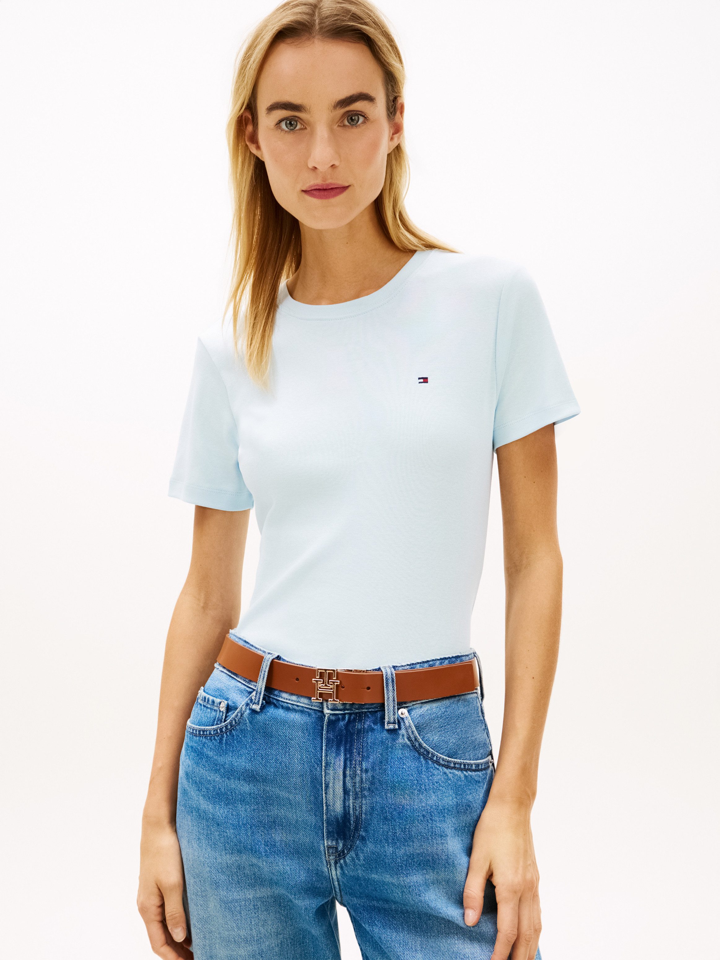 Tommy Hilfiger SLIM CODY C-NK Baumwolle, slim fit