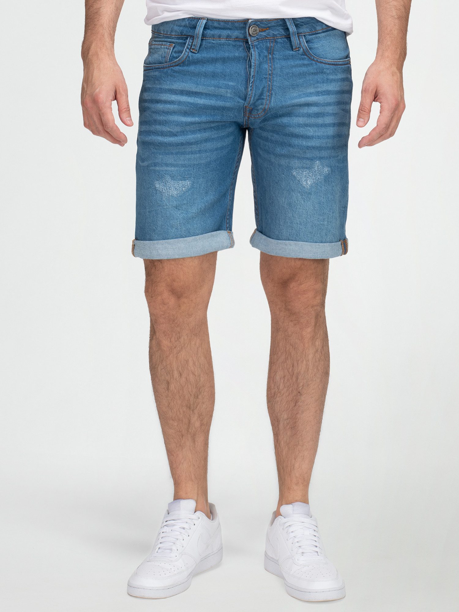 Rock Creek Bermudas Herren Jeans Shorts Blau H-415 günstig online kaufen