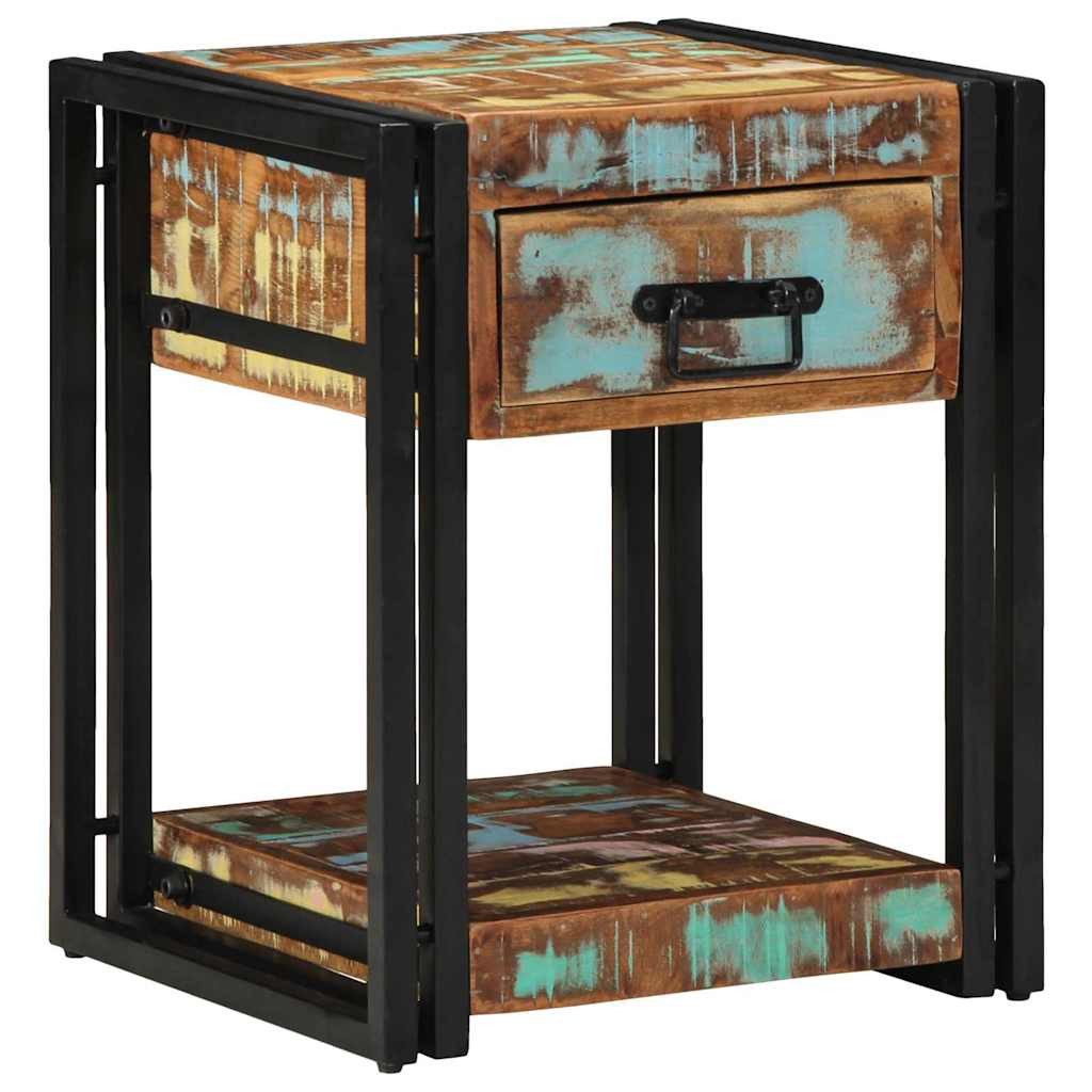 vidaXL Nachttisch Nachttisch 2 stk. Mehrfarbig 40 x 40 x 50 cm (2-St)