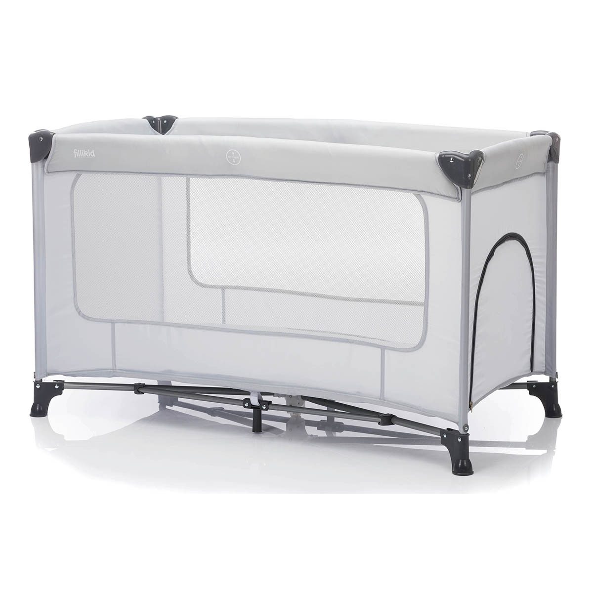 Fillikid Baby-Reisebett »Nizza, steingrau«, inkl. Transporttasche günstig online kaufen