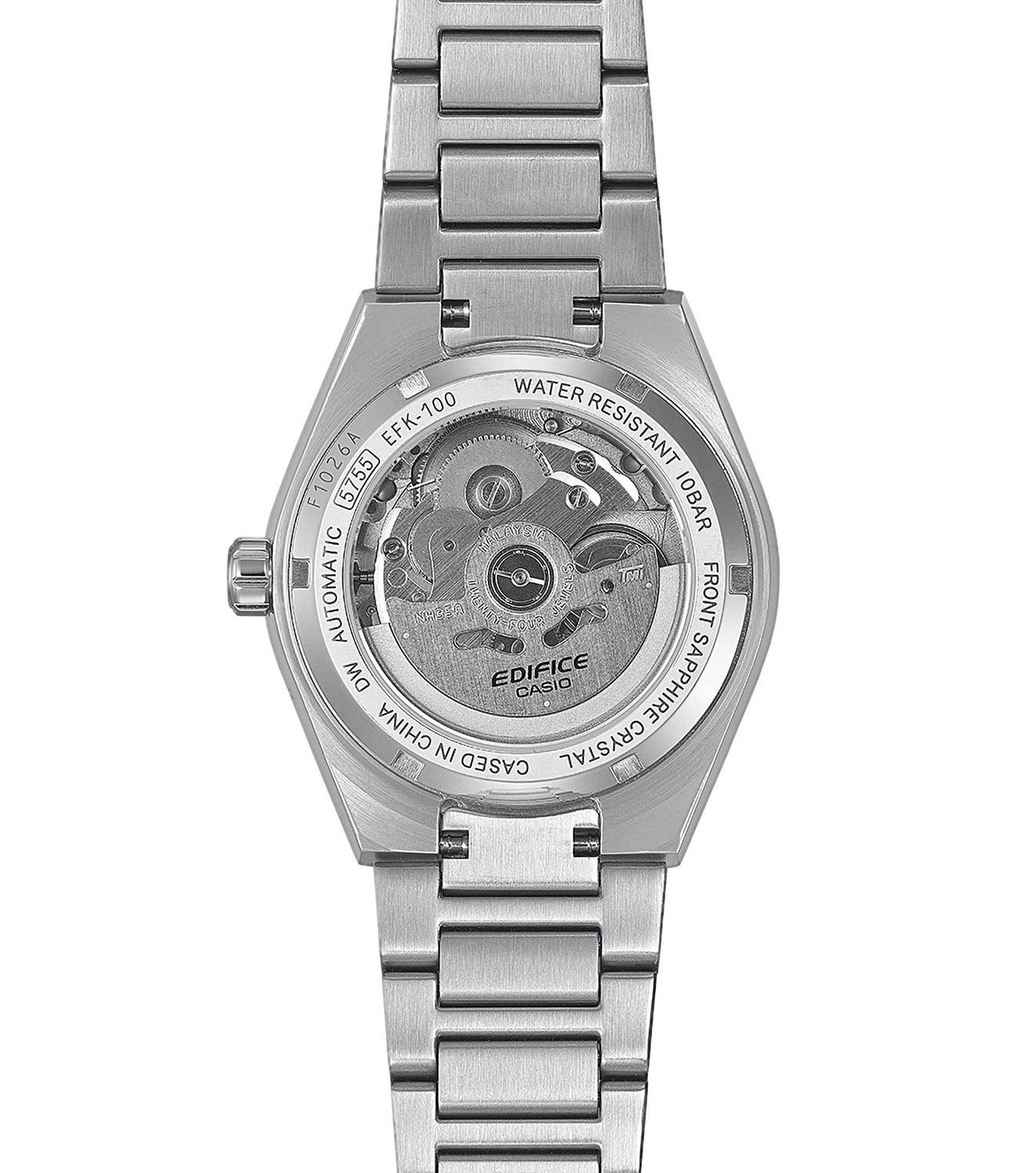 CASIO EDIFICE Automatikuhr Edifice Automatik Stahl/Grün