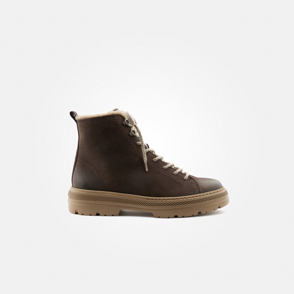 Paul Green 5287-066, Warmfutter, Boots in Braun für Damen Stiefel