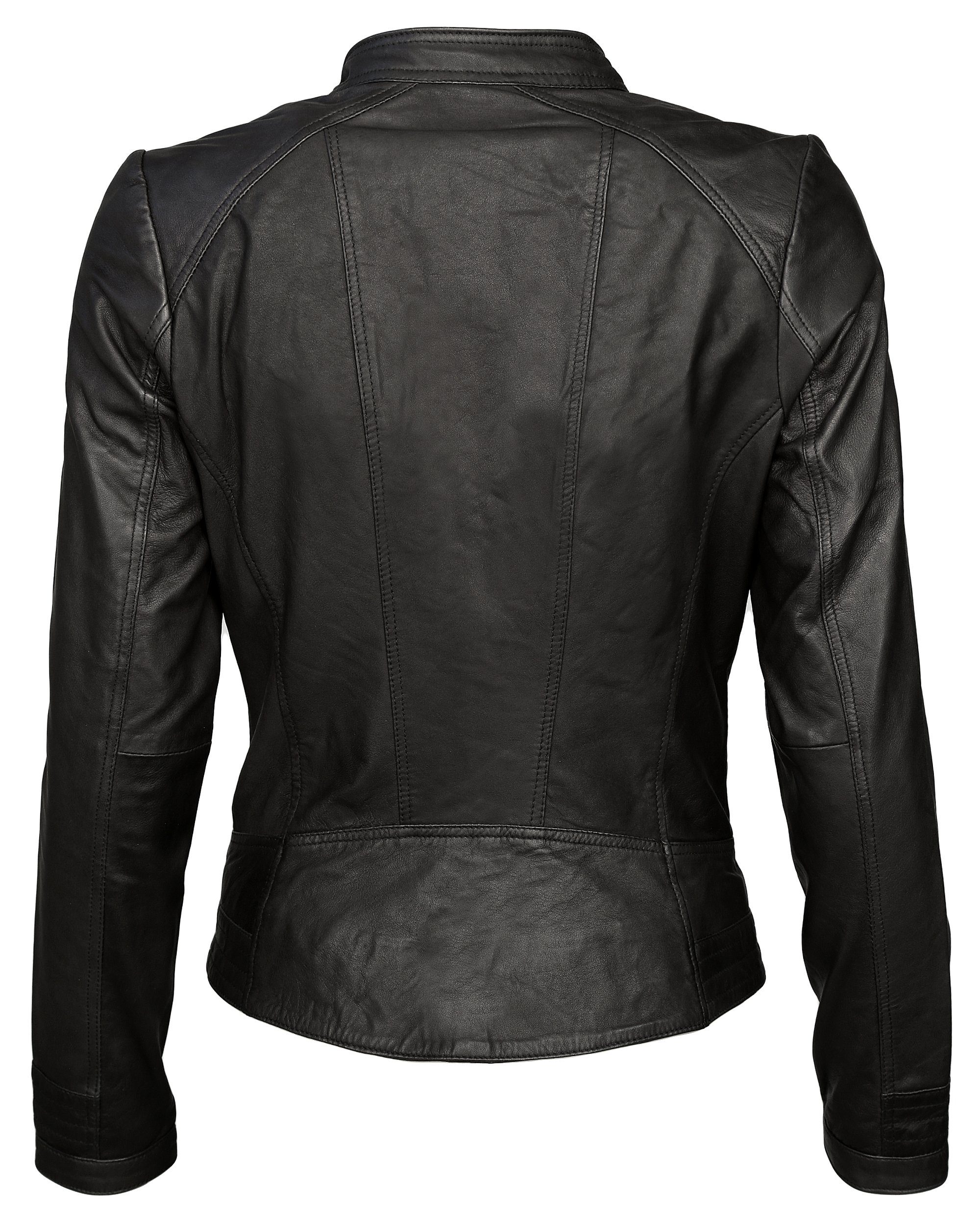 MUSTANG Lederjacke Blanca black