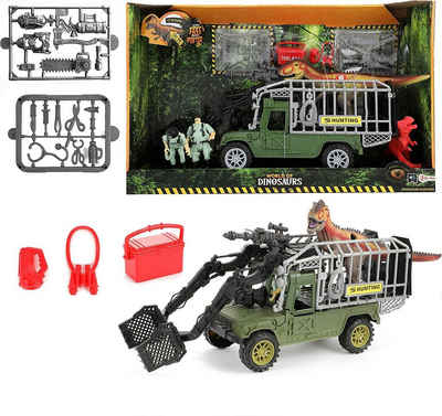 Toi-Toys Spielzeug-Auto Spielset - World of Dinosaurs XXL, mit umfangreichen Zubehör