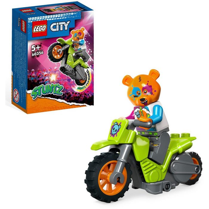 LEGO® Konstruktionsspielsteine Bären-Stuntbike (60356) LEGO® City (10 St) Made in Europe