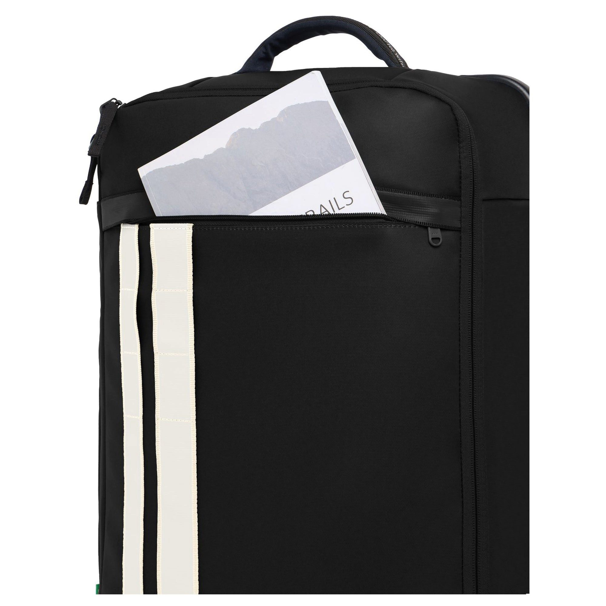 VAUDE Reisetasche Takutea 35 - Rollenreisetasche 54 cm (black) – Bild 5 von 5