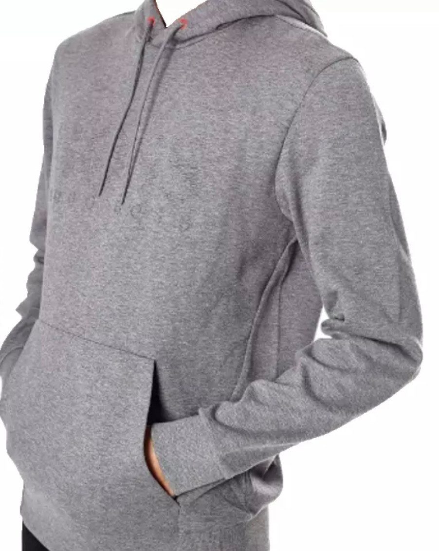 BOSS Kapuzensweatjacke Herren Luxus Soody Hoodie Tonaler 3D-Logo-Druck auf der Brust – Kapuze mit Kordelzug