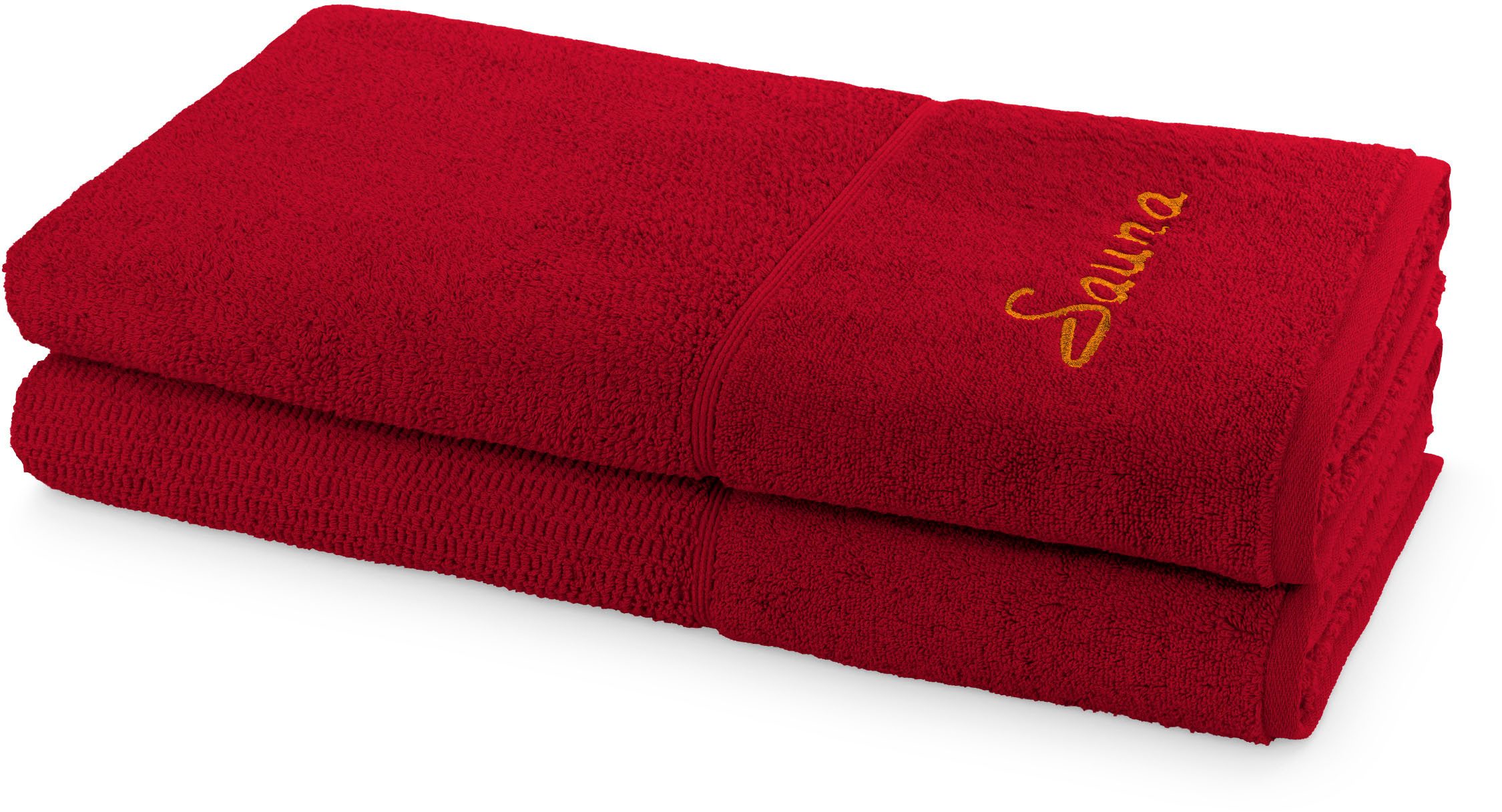 Möve for frottana Saunatuch, Walkfrottier (Set, 2-St)