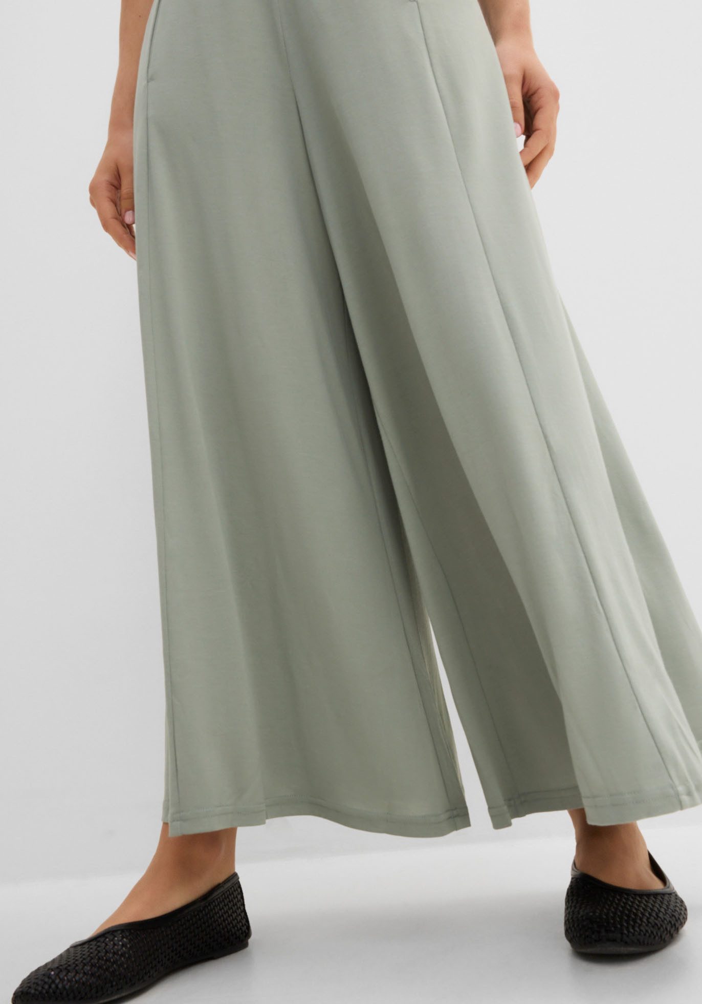bonprix Culotte aus Modal und Polyester, Loose fit Passform, weites Bein