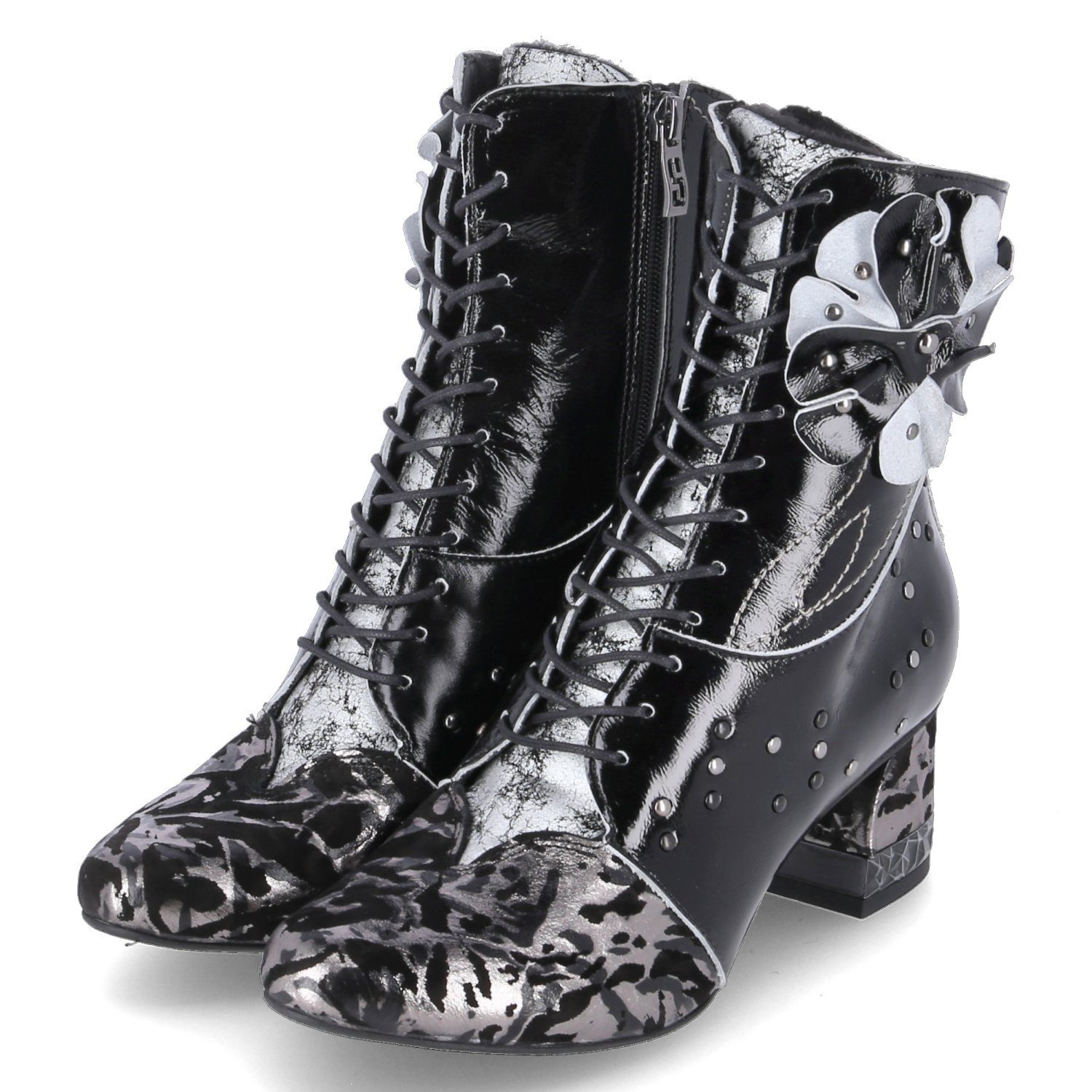 Hitmars Overknees Stiefel Damen Lange Stiefel Schnürstiefel Langschaftstiefel Wildleder Warme