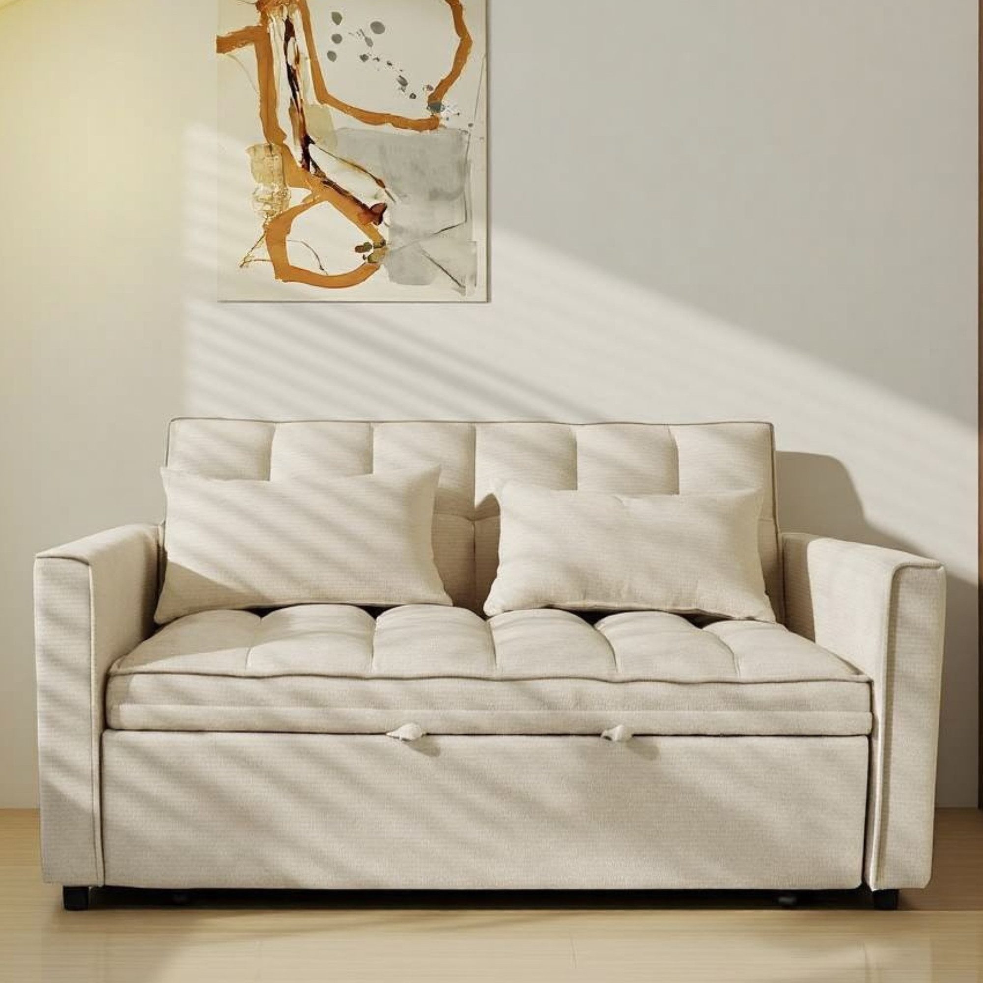 alesvelt Schlafsofa AURA Premium Lounge & Sleep aufklappbar, 140x95x79H CM