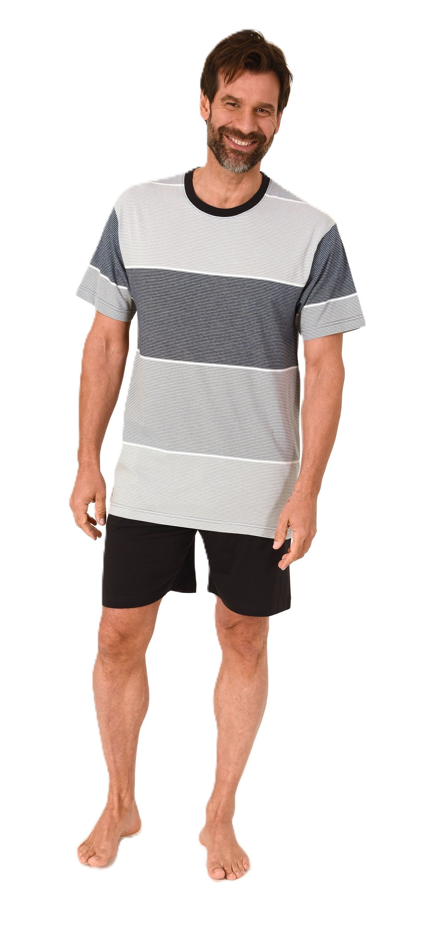 Normann Pyjama Normann Herren Schlafanzug kurzarm Shorty Pyjama – auch in Ü günstig online kaufen