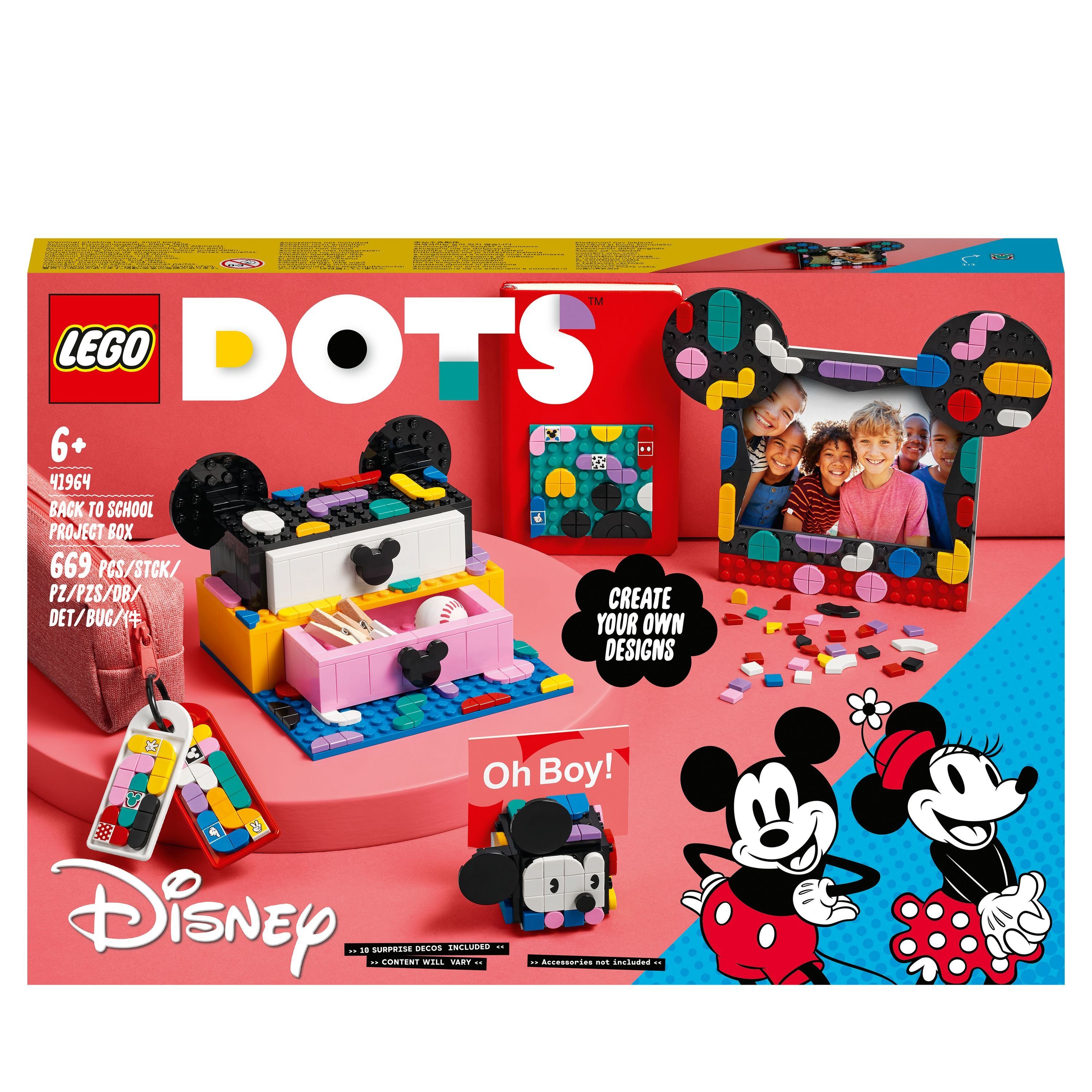 LEGO® LEGO Micky & Minnie Kreativbox zum Schulanfang Konstruktionsspielsteine