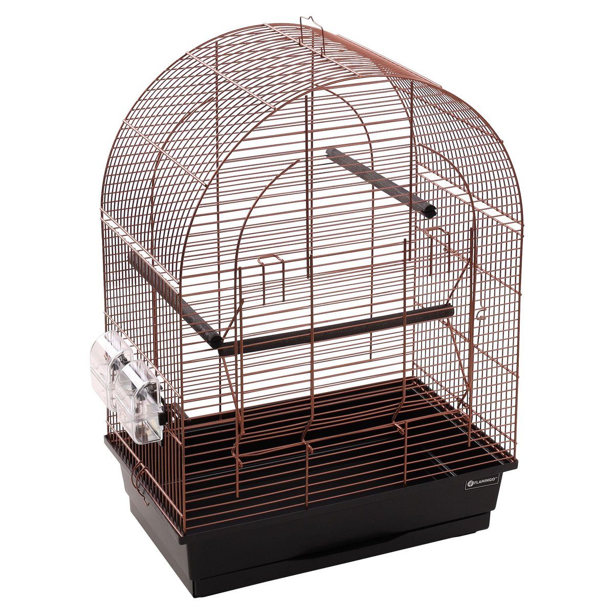 Vogelkäfig Sittichkäfig Agnes kupfer/schwarz