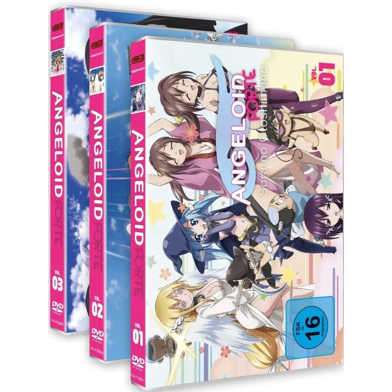 DVD Angeloid Staffel 2 - Sora no Otoshimono Forte (Gesamtausgabe)