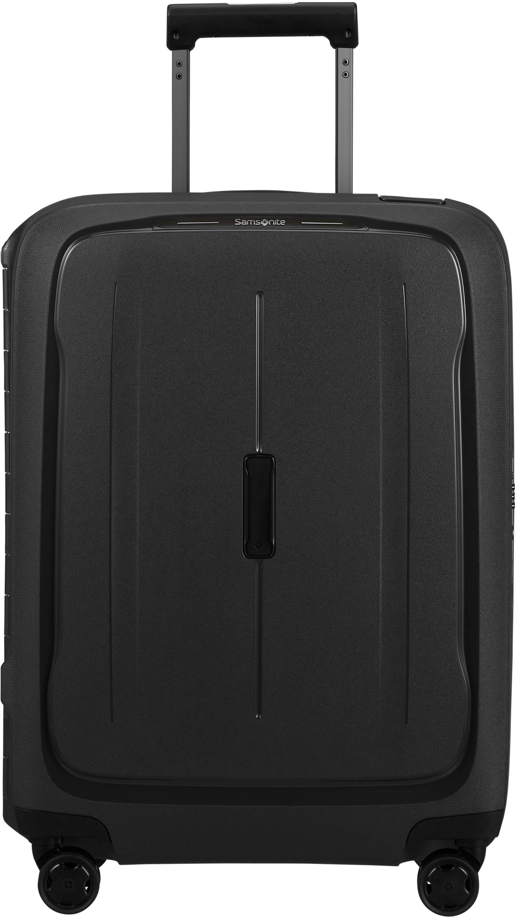 Samsonite Hartschalen-Trolley ESSENS, verschiedene Größen und Farben, 4 Rollen, Reisekoffer Hartschalenkoffer Koffer für Flugreisen TSA-Schloss