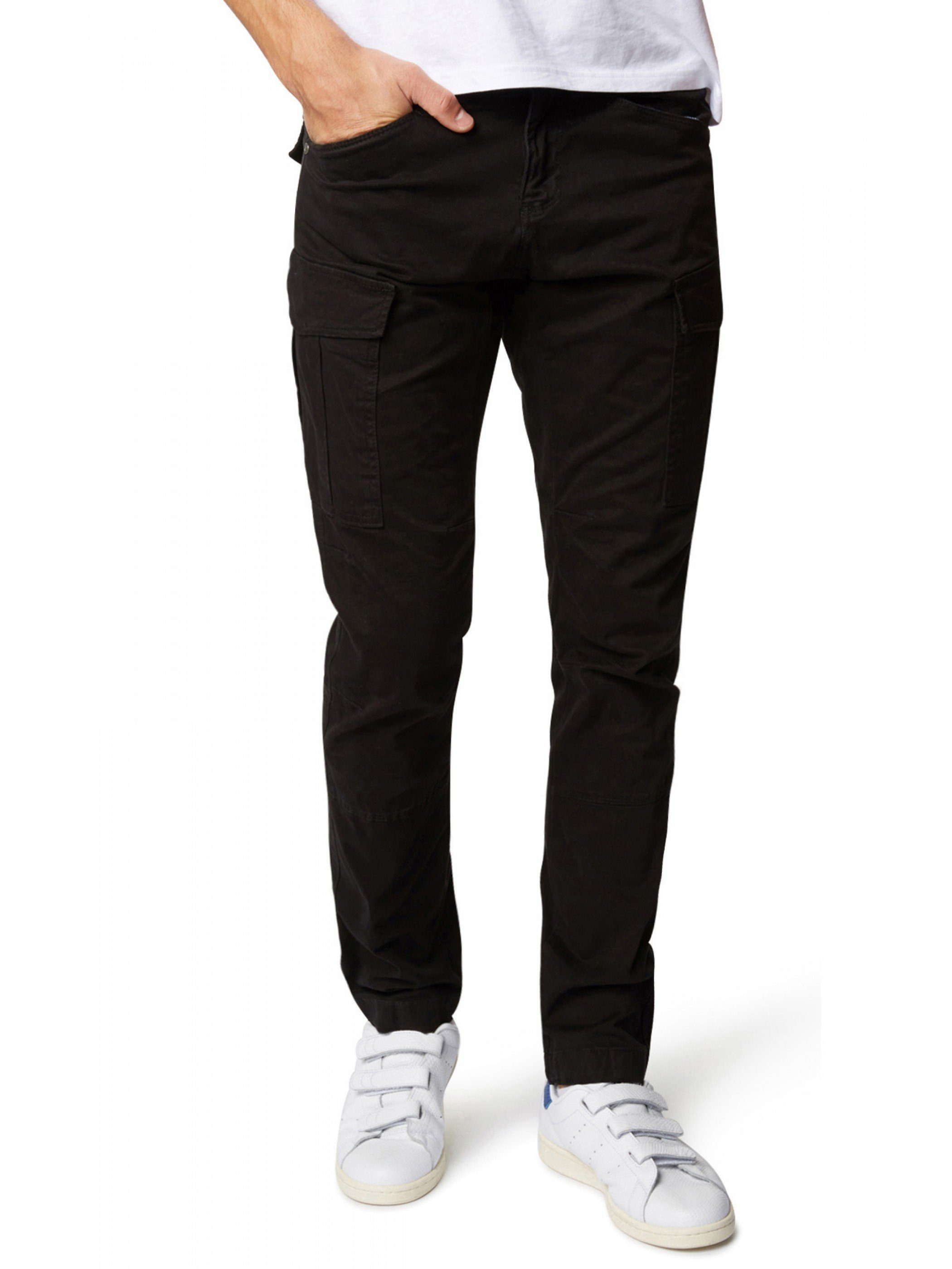 WOTEGA Cargohose Cargo Pants Black (4008) Daryl