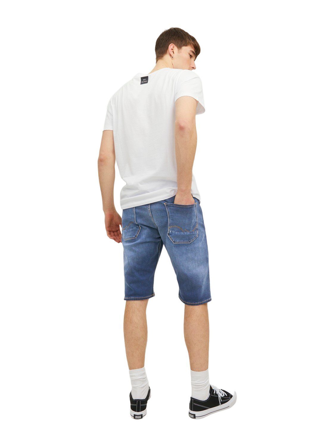 Jack & Jones Jeansshorts JJISCALE JJLONG günstig online kaufen