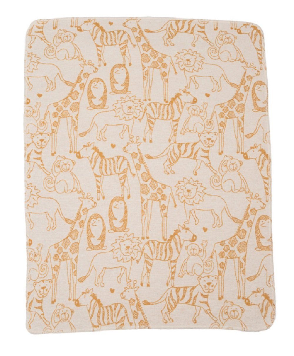 Kinderdecke Babydecke Juwel 'Safari' 70 x 90 cm, DAVID FUSSENEGGER günstig online kaufen