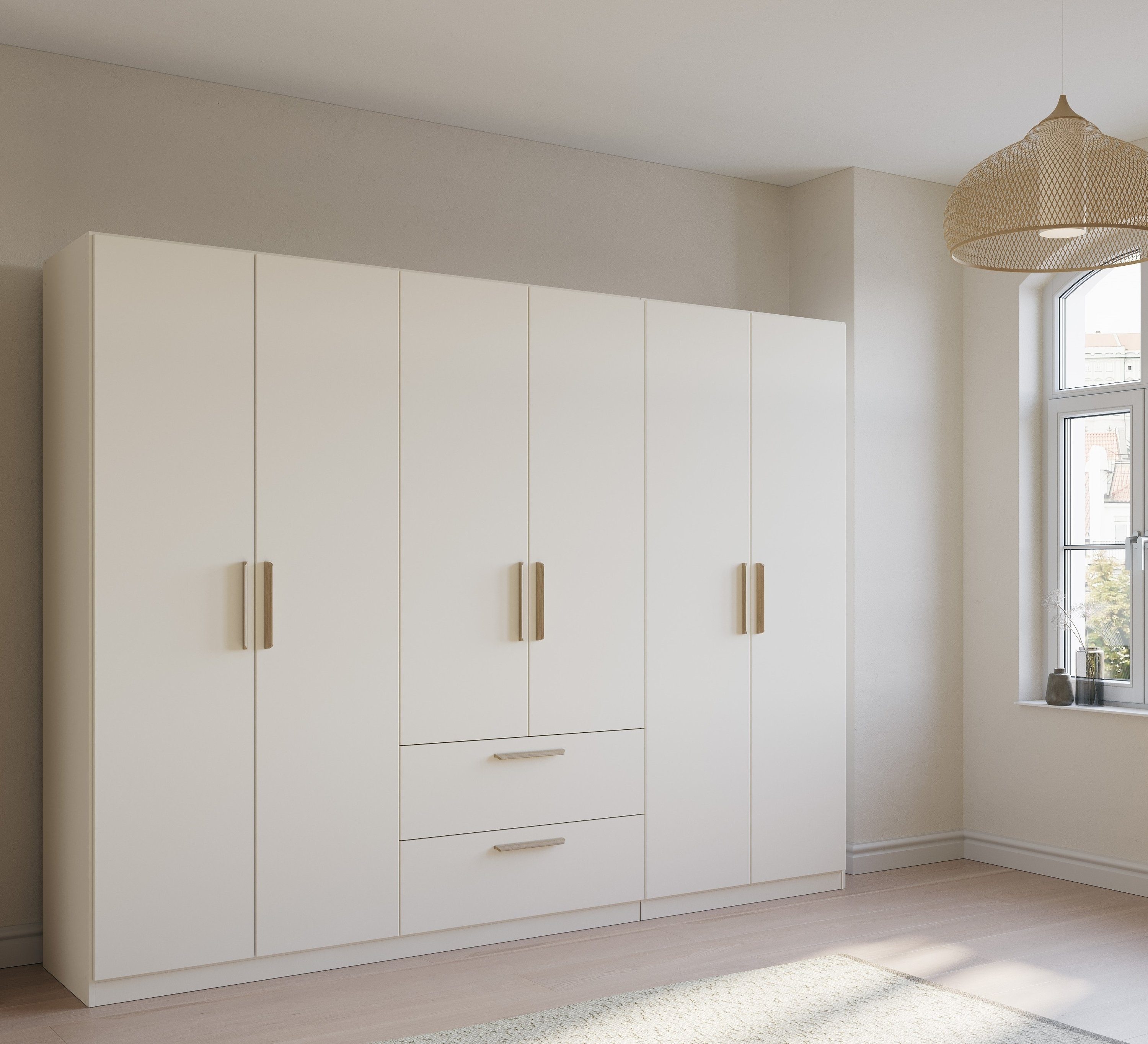 rauch Kleiderschrank Skandi by Quadra Spin Schlafzimmerschrank im Landhaus- günstig online kaufen