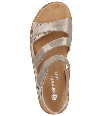 Remonte Sandalen Leder/Synthetik Keilsandalette