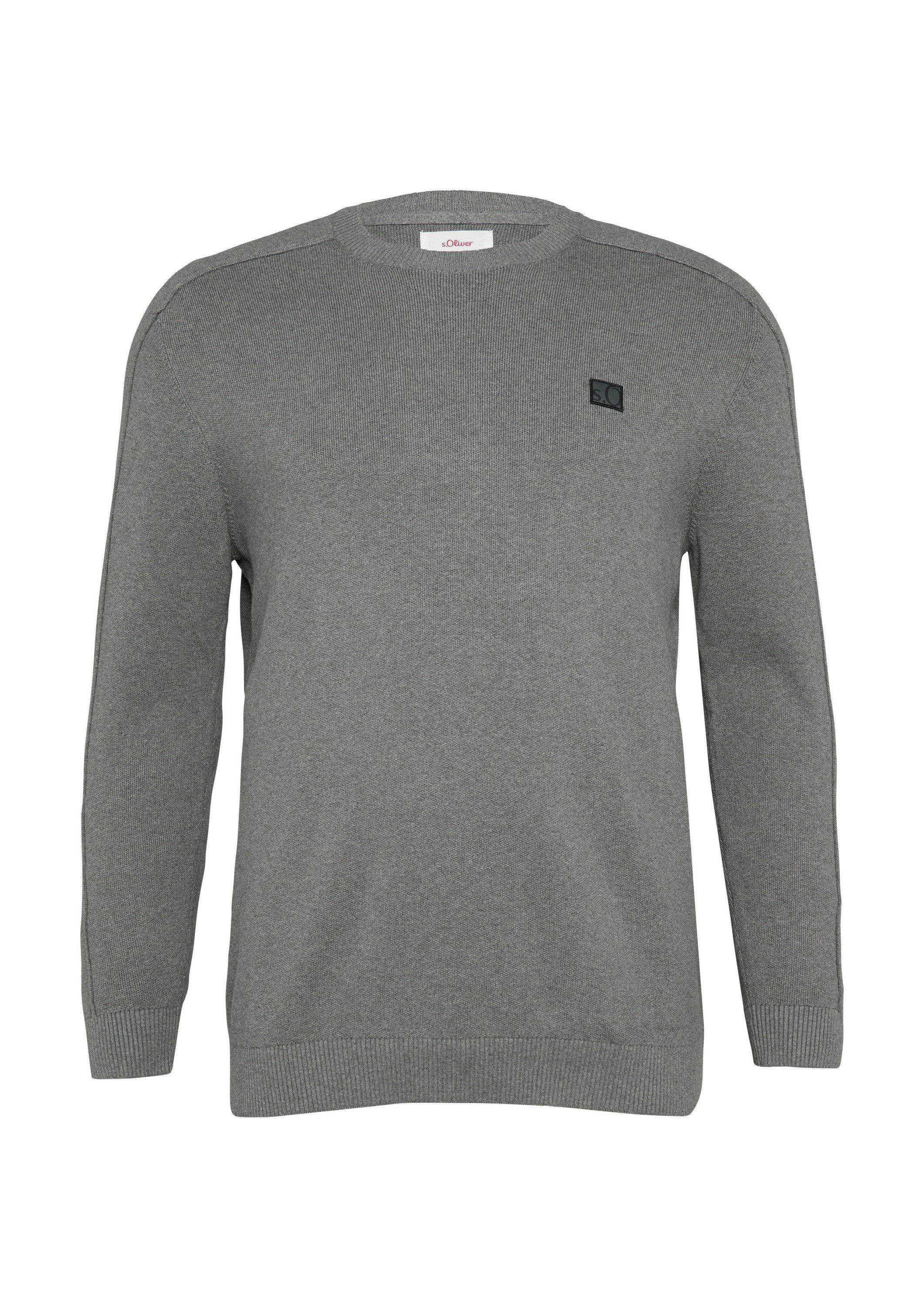 s.Oliver Longpullover Strickpullover (1-tlg) günstig online kaufen