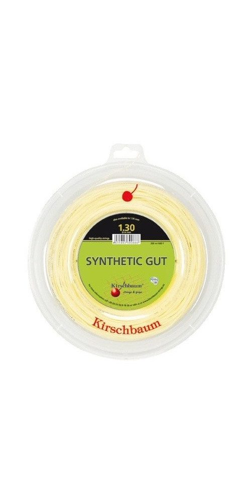 Kirschbaum Tennissaite Synthetic Gut (Allround) natur 200m Rolle, Saitendicke: 1.35
