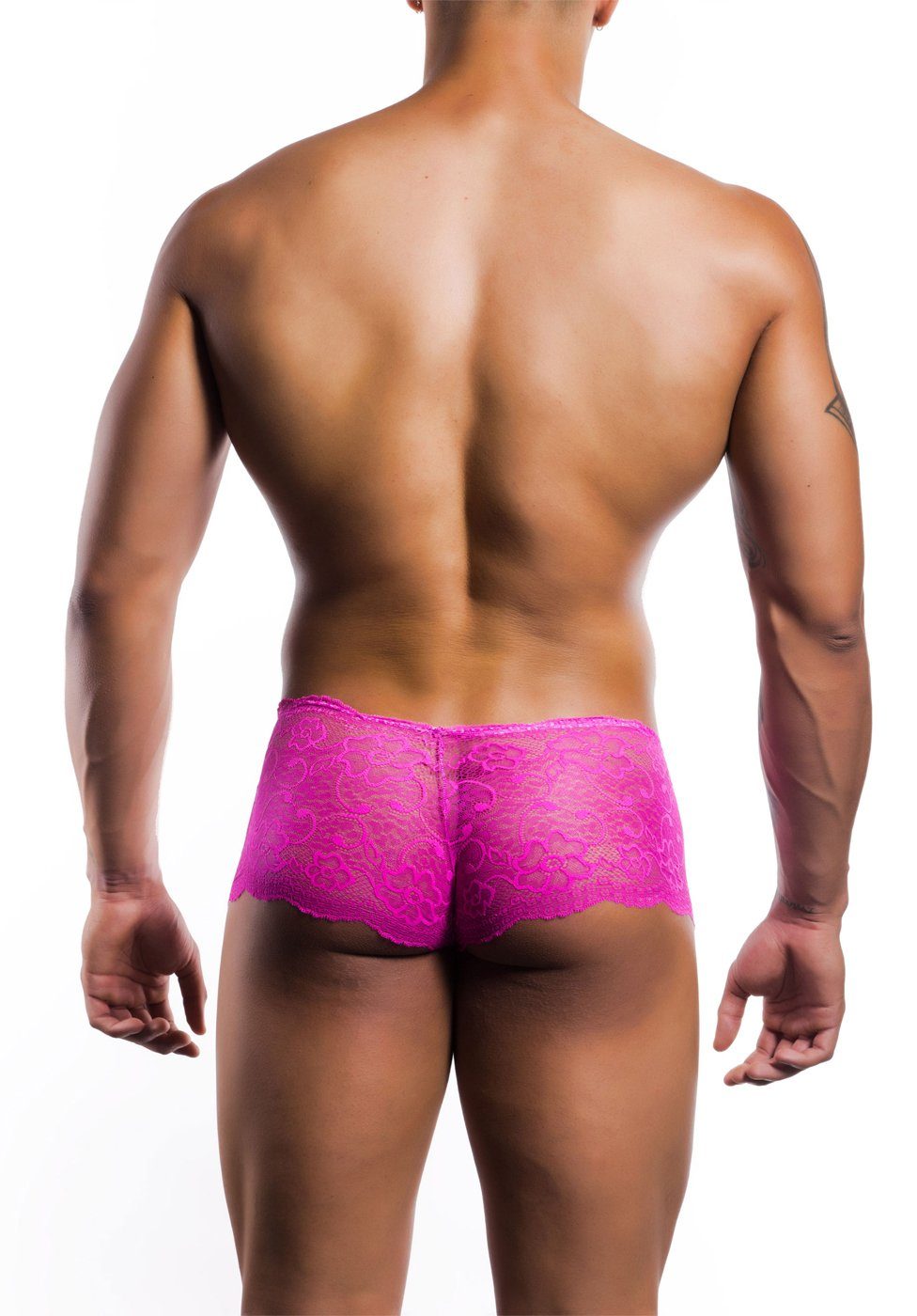 MOB Eroticwear Boxershorts Boxershorts aus pink - Spitze