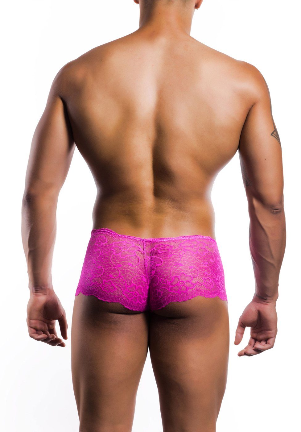 MOB Eroticwear Boxershorts Boxershorts aus Spitze - pink (1-St) transparent günstig online kaufen