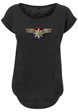 F4NT4STIC T-Shirt Marvel Captain Marvel Chest Emblem Print