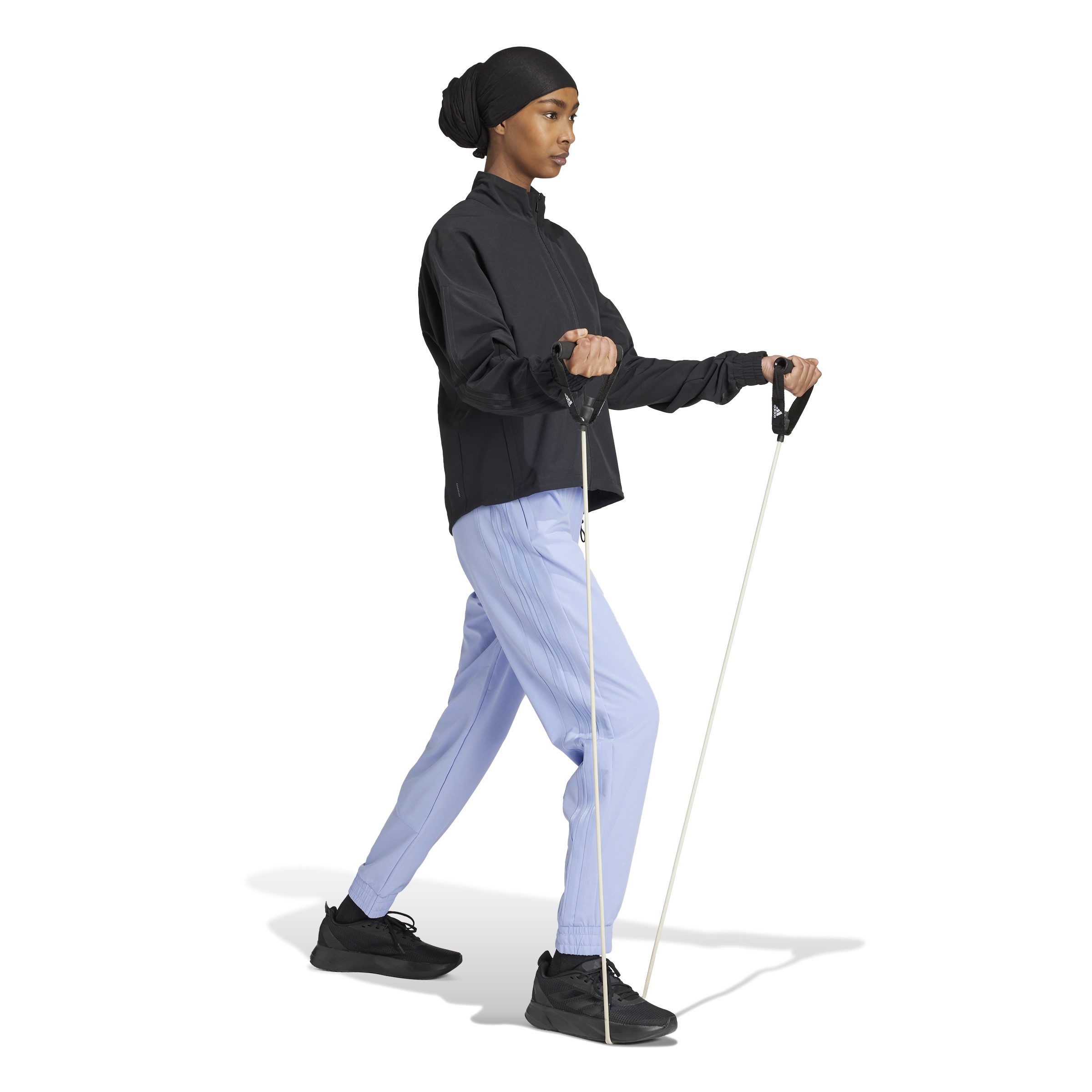 adidas Performance Langarmshirt PACER W JACKET BLACK