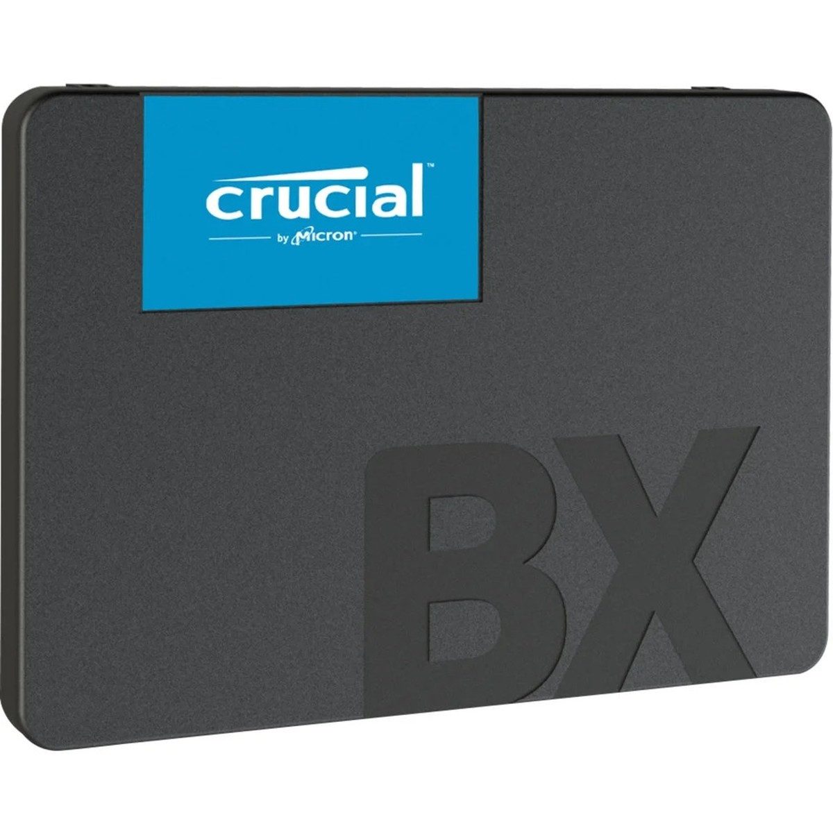 Crucial BX500 500GB SATA SSD 2.5 Zoll interne SSD (500 GB) 2,5 Zoll" 550 MB/S Lesegeschwindigkeit, 500 MB/S Schreibgeschwindigkeit, Micron 3D NAND, SATA III, 7 mm Bauhöhe, energieeffizient