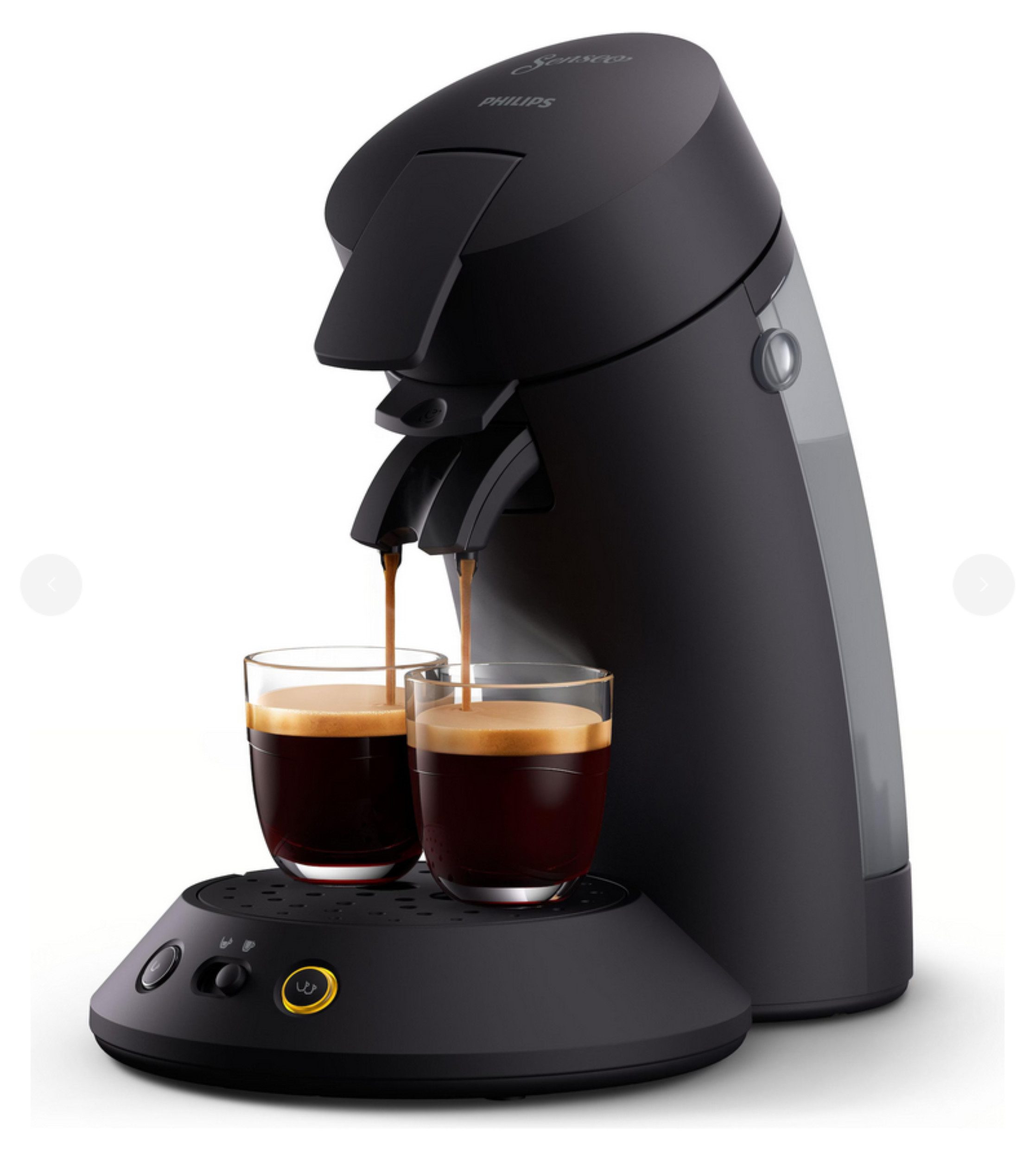 Philips Kaffeepadmaschine Senseo Original Plus Eco (CSA210/22)