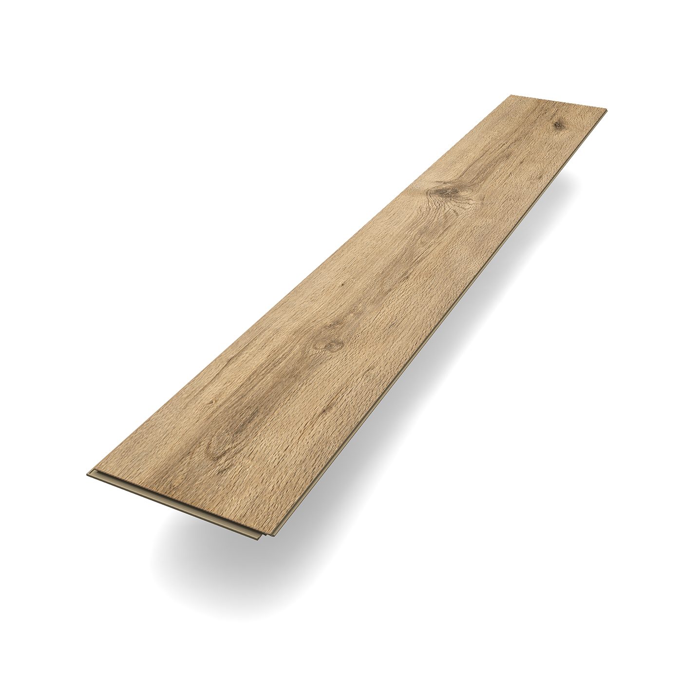 Bodenglück Laminat Basic Kollektion - Dielen in natürlicher Holzoptik, Braun, Dekor Jurasteig, 10 Planken á 1292 x 193 x 7 mm