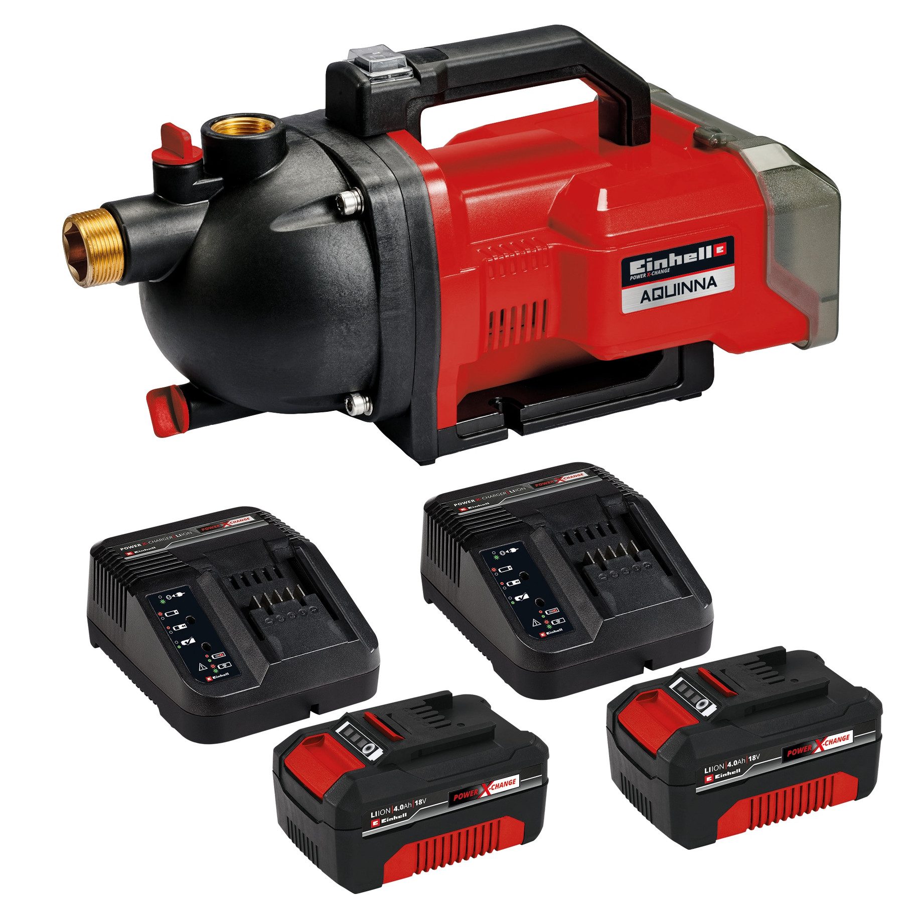 Einhell Akku-Gartenpumpe EINHELL Akku-Gartenpumpe AQUINNA 36/30, + 2x Start günstig online kaufen