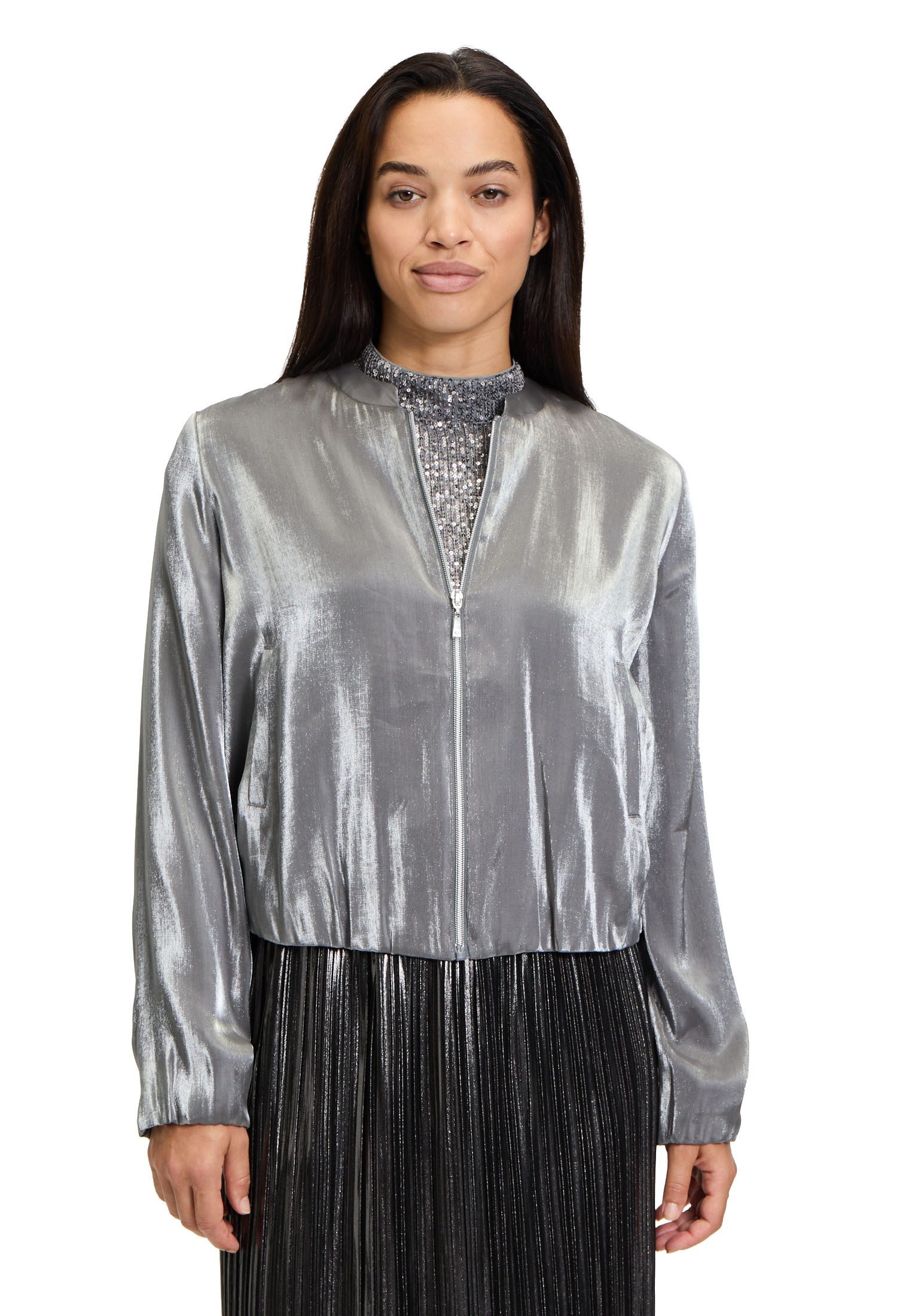 Jackenblazer Cartoon Damen Blouson mit Gummizug