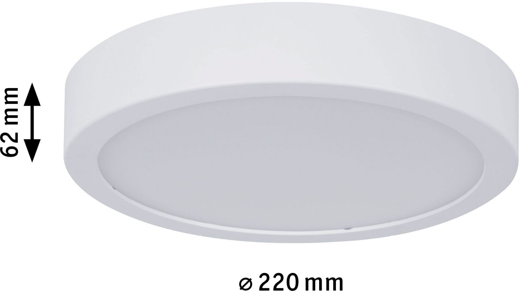 Paulmann Aviar, LED fest Warmweiß integriert, Deckenleuchte LED