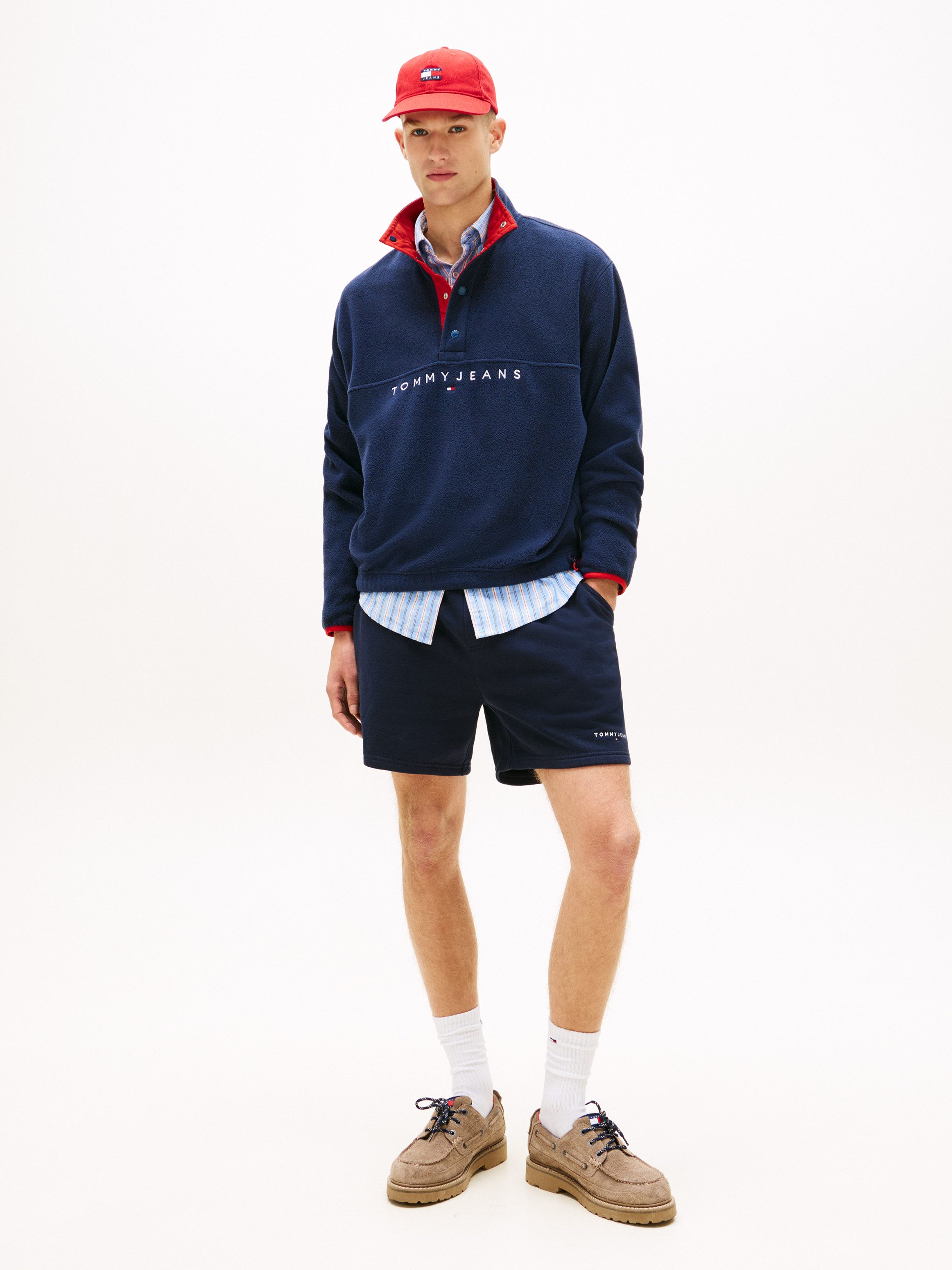 Tommy Jeans Shorts TJM CONTRAST LINEAR BEACH Regular fit mit elastischem Bund