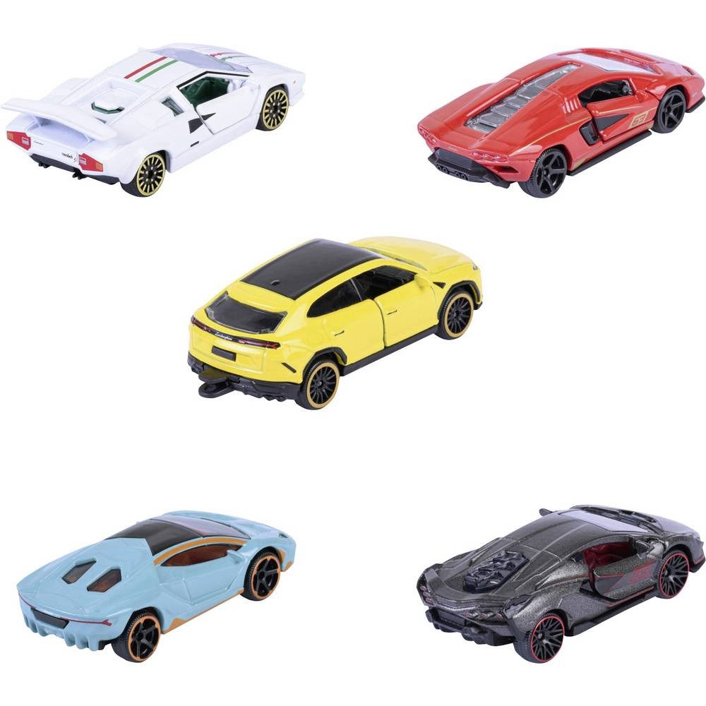 majORETTE Spielzeug-Auto Lamborghini Lamborghini 5 Pieces Giftpack Fertigmodell PKW Modell