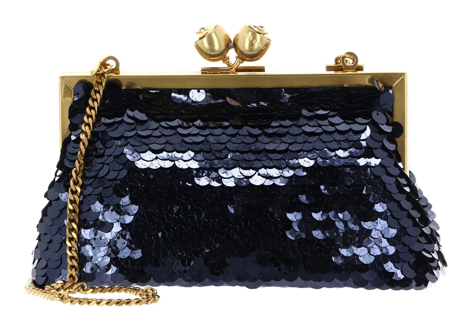 Ted Baker Abendtasche Sequinz Rose Detail Sequin Clutch Bag