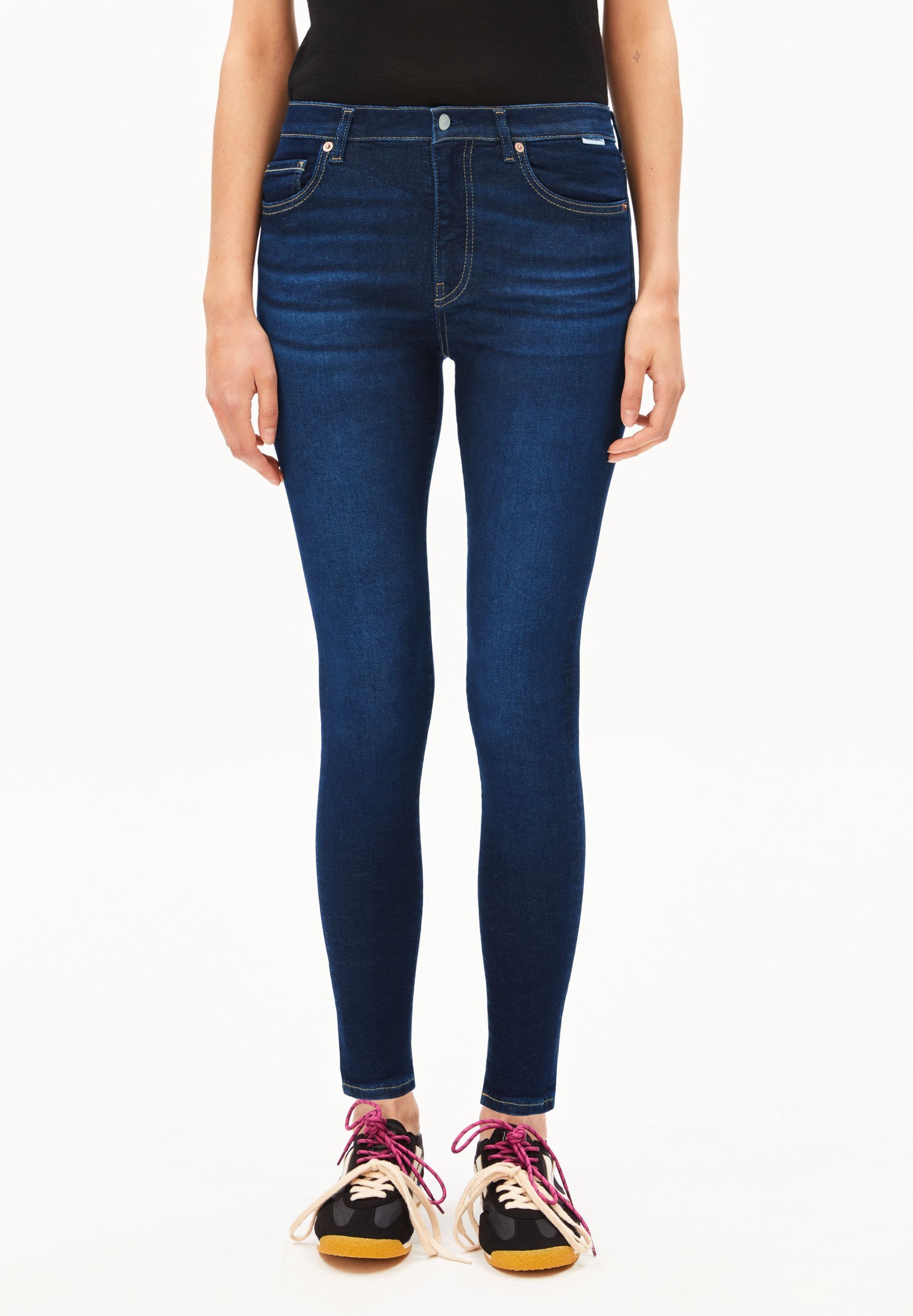 Skinny-fit-Jeans TILLAA Skinny Jeans aus Baumwoll Mix
