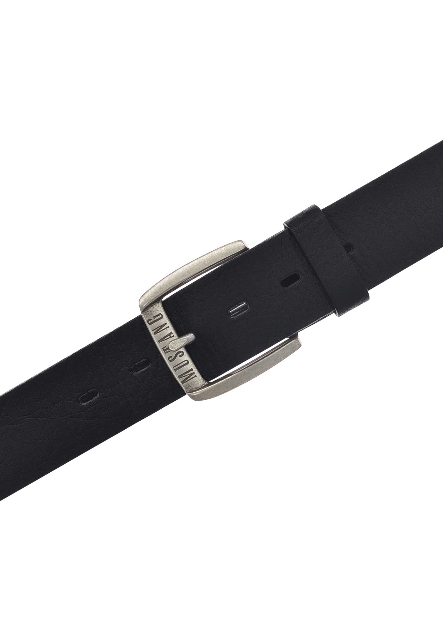 MUSTANG Ledergürtel Genarbtes Vollleder mit Glanz, 4 cm günstig online kaufen