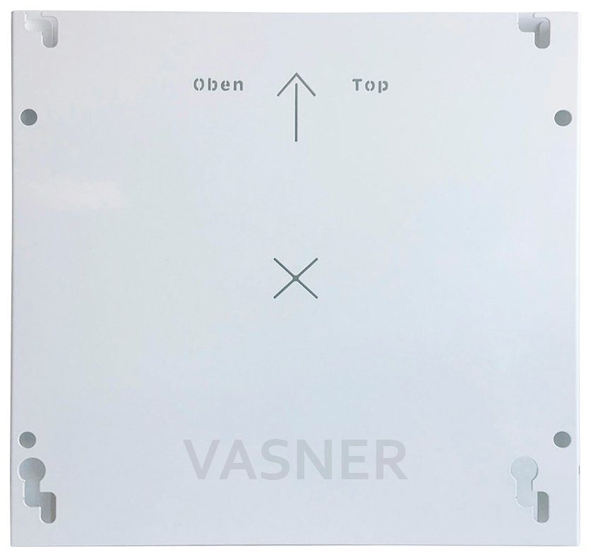 Vasner Infrarotheizung Zipris 500, W, mit rahmenlose LED Licht Spiegelheizung SR 500