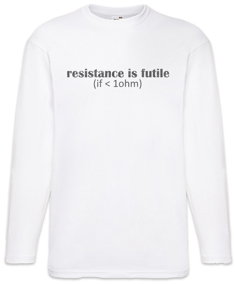 Urban Backwoods Langarmshirt SQL Resistance Langarm T-Shirt Elektriker Elektronier Informatiker (1-tlg) Computer PC IT Lead